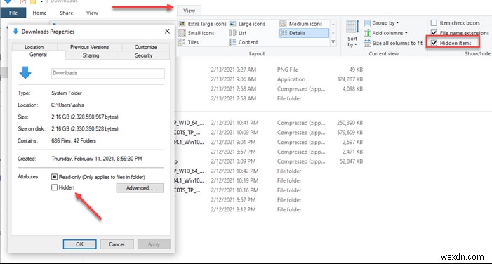 【Windows 11/10】ファイルが存在するのにエクスプローラーに表示されないときの対処法5選