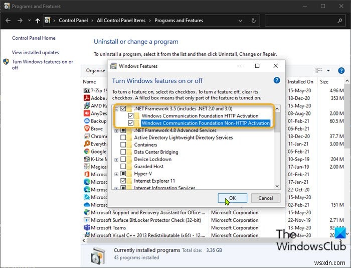 【Windows 11/10】「NetTcpPortSharingサービスを開始できませんでした」エラーの原因と対処法