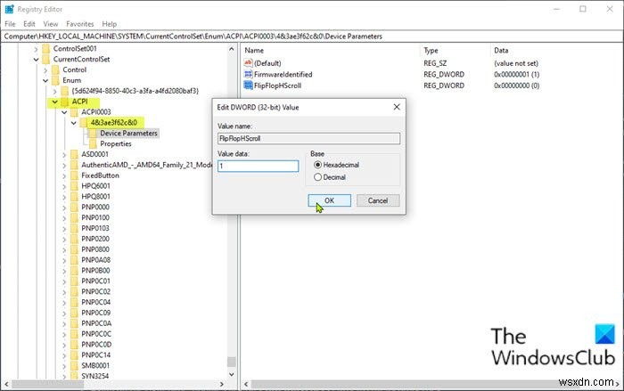 Windows 11/10デュアルブート環境でMacトラックパッドのスクロール方向をmacOSと同じに変更する方法
