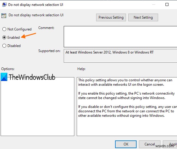 Windows 10のサインイン画面・ロック画面からネットワークアイコンを非表示にする方法