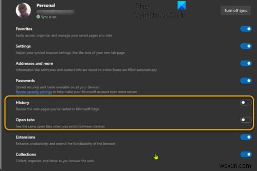 Microsoft Edgeのタブ同期を有効にしてデバイス間で共有する方法
