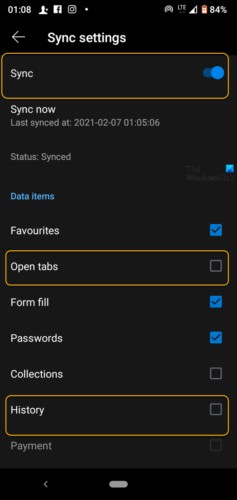 Microsoft Edgeのタブ同期を有効にしてデバイス間で共有する方法