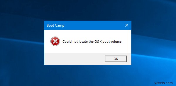 Boot CampでWindowsとmacOSを切り替えられないときの対処法