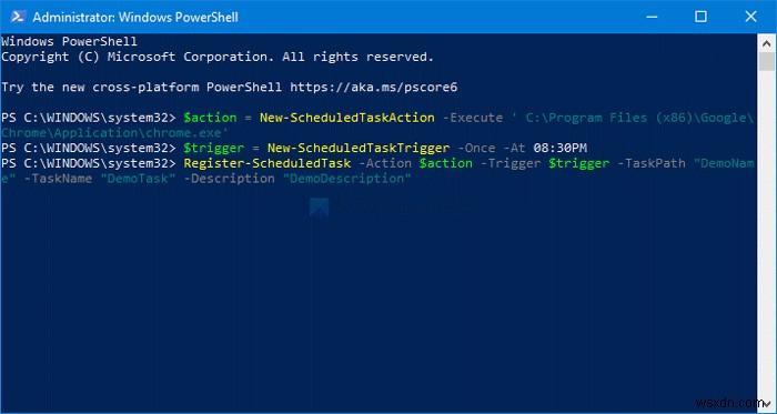 PowerShellを使ってWindows 11/10でスケジュールタスクを作成・削除する方法