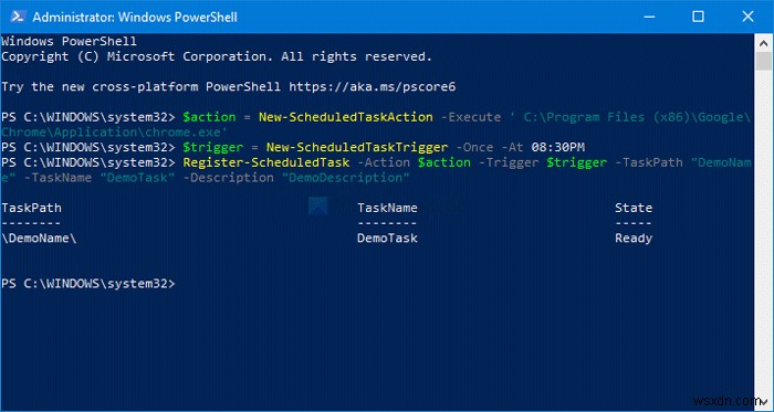 PowerShellを使ってWindows 11/10でスケジュールタスクを作成・削除する方法