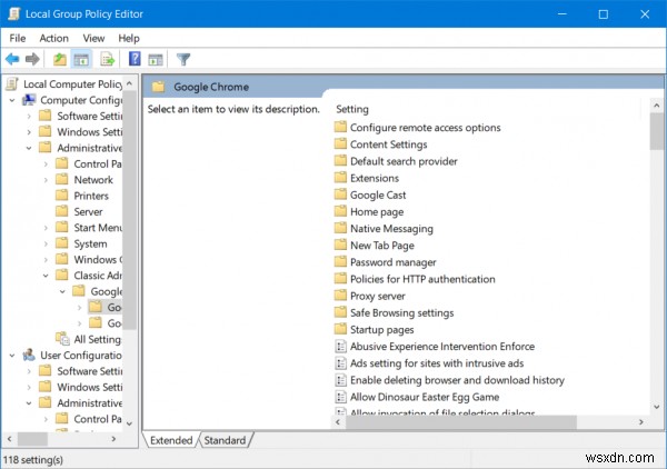 Windows 11/10でグループポリシーを使ってGoogle Chromeを設定・管理する方法