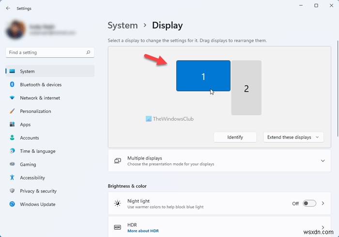 Windows 11/10でモニターごとに異なる表示スケーリングを設定する方法
