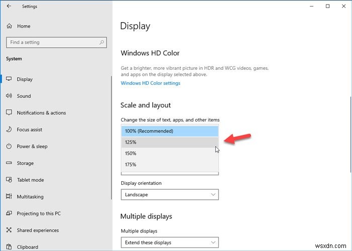 Windows 11/10でモニターごとに異なる表示スケーリングを設定する方法