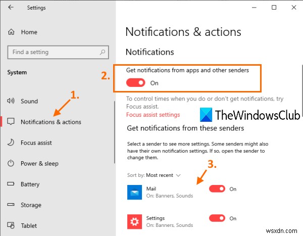 Windows 11/10でタスクバーの通知バッジが表示されないときの対処法