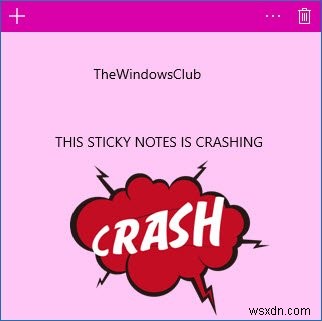 Windows 11/10で付箋(Sticky Notes)がクラッシュ・動作しなくなったときの対処法