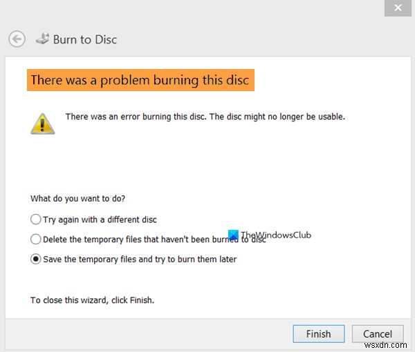 Windows 10で「このディスクへの書き込み中に問題が発生しました」エラーが出たときの対処法6選