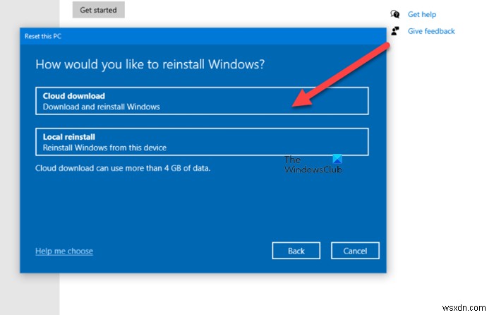 Windows 11/10の「クラウドリセット」でOSを再インストール・リセットする完全ガイド