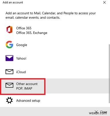 Windows 11/10のメールアプリでエラーコード0x8019019aを修正する方法