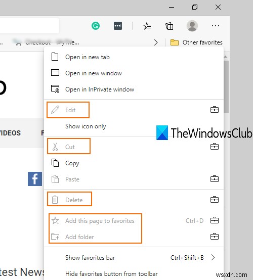 Windows 10のMicrosoft Edgeでお気に入りへの変更を防ぐ方法
