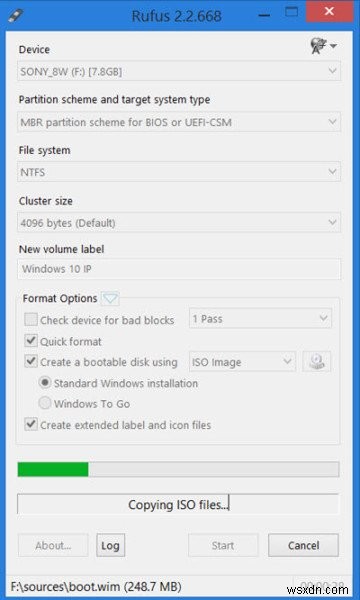 ISOイメージからWindows 11/10の起動可能なUSBメモリを作成する方法