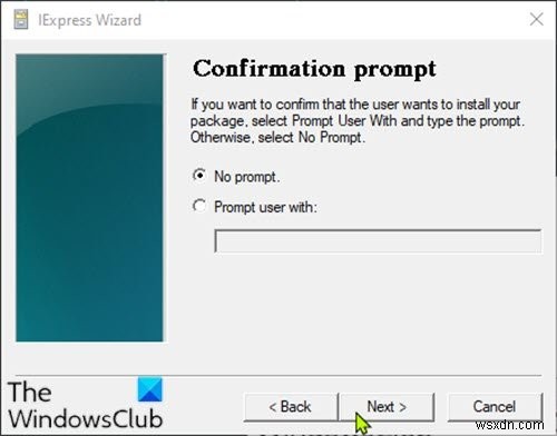 Windows 10でIExpressを使用してPowerShellスクリプト(PS1)ファイルをEXEに変換する方法