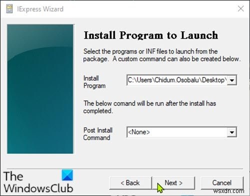 Windows 10でIExpressを使用してPowerShellスクリプト(PS1)ファイルをEXEに変換する方法