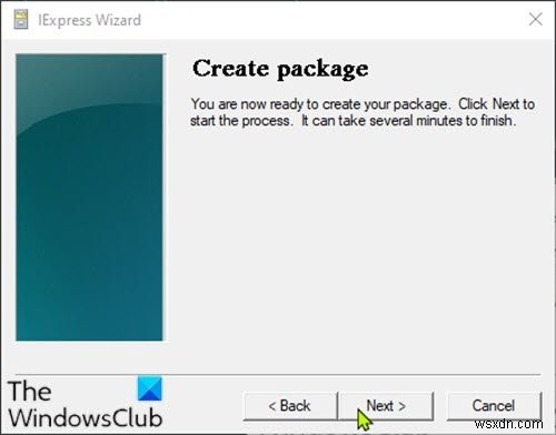 Windows 10でIExpressを使用してPowerShellスクリプト(PS1)ファイルをEXEに変換する方法