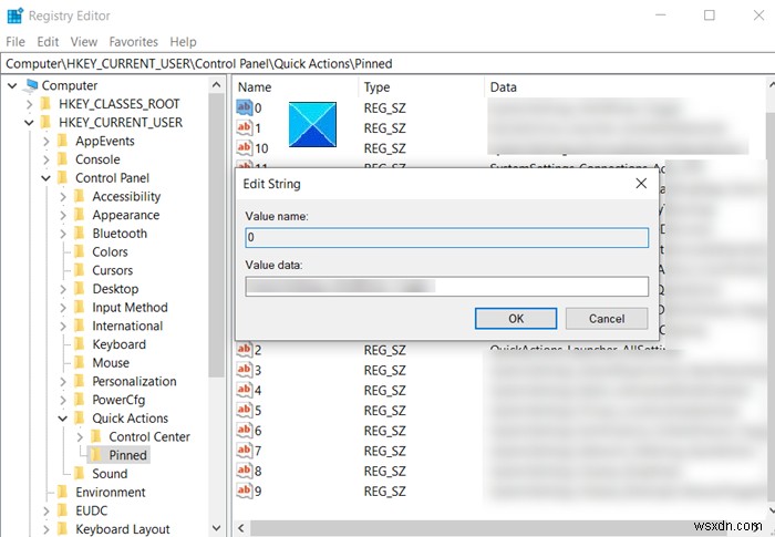 Windows 10のアクションセンターでクイックアクションを初期状態にリセットする方法