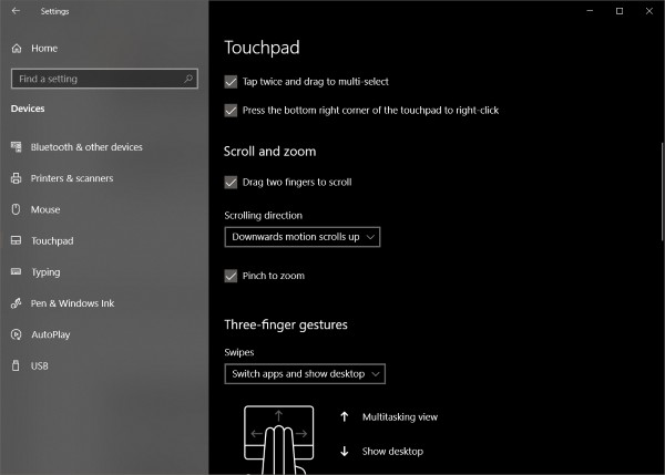 Windows 11/10でマウスとタッチパッドのスクロール方向を反転させる方法