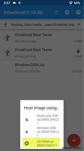 DriveDroidを使ってAndroidスマホからWindows 11/10をインストールする方法