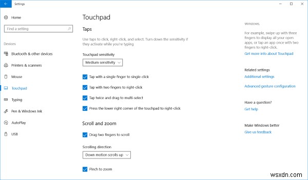 Windows 11/10でPrecision Touchpad(高精度タッチパッド)を有効化・設定・活用する方法
