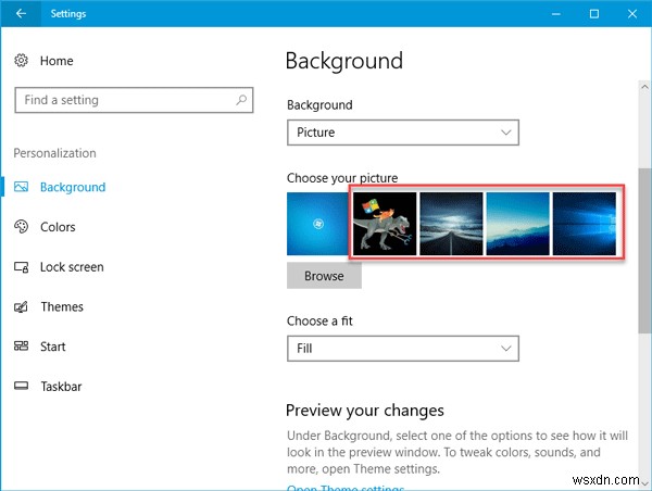 Windows 11/10で壁紙の履歴を削除する方法【レジストリ編集】