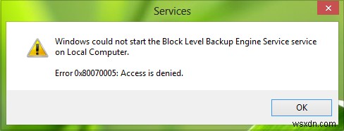 Windows 11/10でサービスを開始できない「エラー0x80070005 アクセスが拒否されました」の解決方法