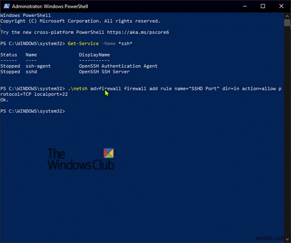 Windows 11/10にOpenSSHクライアントとサーバーをインストール・設定する方法