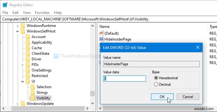 Windows設定の「Windows Insider Program」ページが空白になる原因と対処法