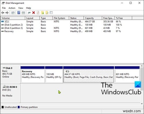 Windows 11/10で「ディスクの管理」を開く9つの方法