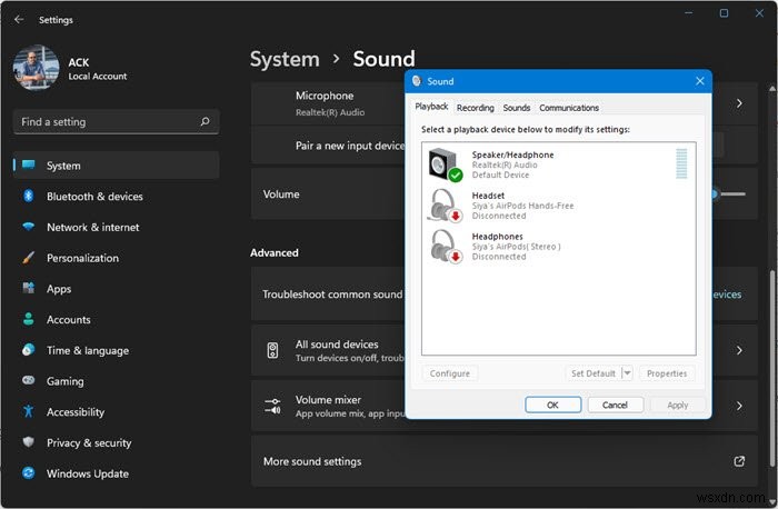 Windows 11/10でサウンド設定を開く5つの方法
