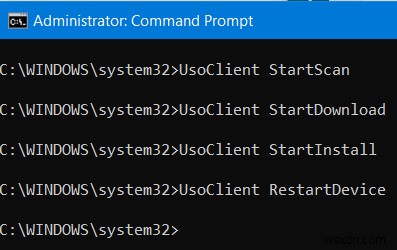 Windows 11/10でコマンドラインからWindows Updateを実行する方法【PowerShell/コマンドプロンプト】