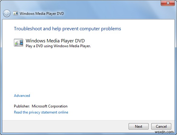Windows 11/10の内蔵トラブルシューティングツールでWindows Media Playerの問題を解決する方法