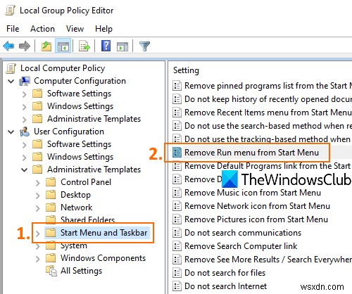 Windows 11/10で「ファイル名を指定して実行」(Win + R)ボックスを有効または無効にする方法