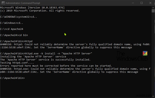 Windows 11/10にApacheをインストールする方法【初心者向け完全ガイド】