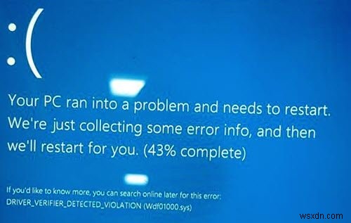 Windows 11/10でwdf01000.sysによるブルースクリーン(BSOD)エラーを修正する方法