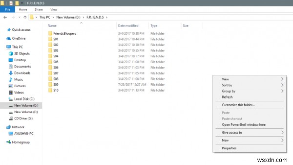 Windows 11/10のフォルダ右クリックメニューに「コマンドウィンドウをここで開く」を復元する方法