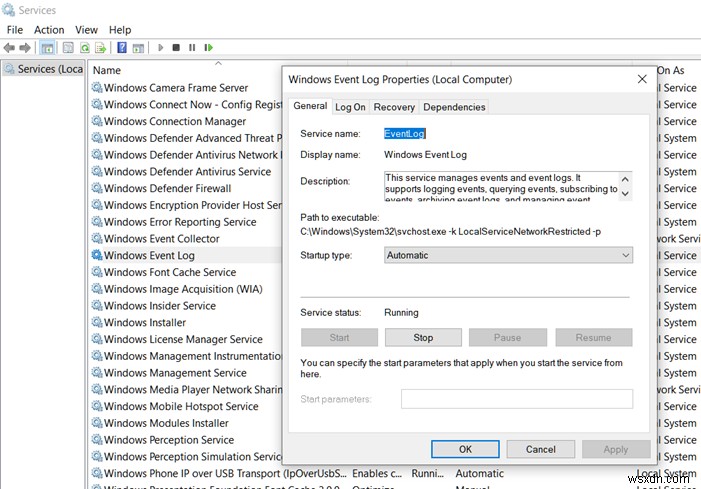Windows 11/10でイベントビューアのログが表示されない・消えたときの対処法