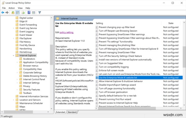 新しいMicrosoft EdgeでInternet Explorerモードを有効にする方法【実験的フラグとグループポリシー】