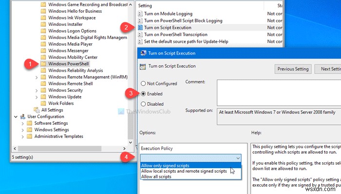 Windows PowerShellスクリプトの実行を有効/無効にする方法【グループポリシー・レジストリ対応】