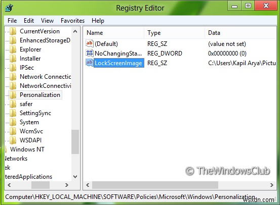 Windows 11/10でユーザーによるロック画面の変更を禁止する方法