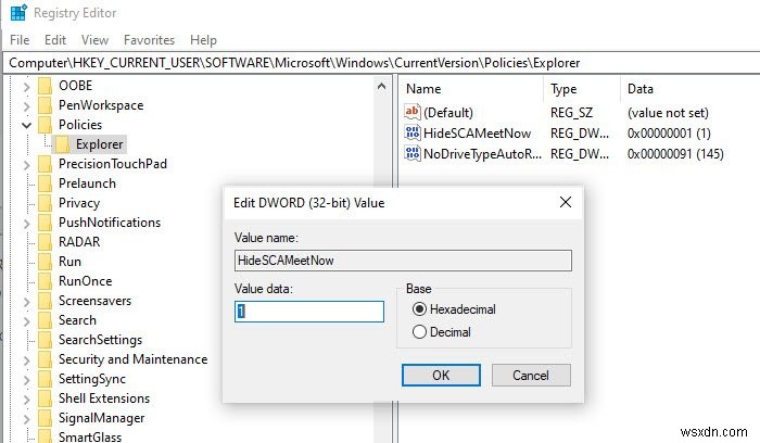 Windows 10の「Meet Now(今すぐ会議)」とは?タスクバーから削除する2つの方法