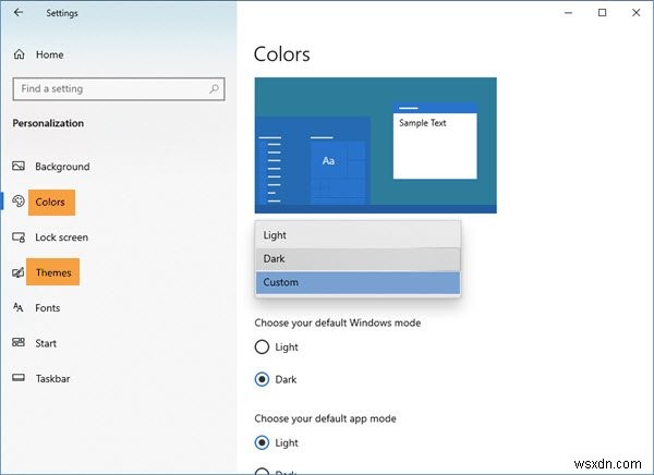 Windows 11/10で「スタート・タスクバー・アクションセンター」のアクセントカラー設定がグレー表示になる原因と対処法