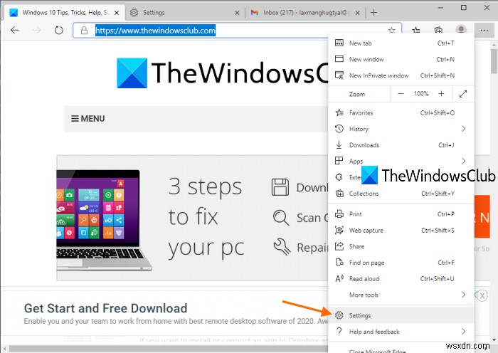 【Microsoft Edge】URLのコピー&ペースト形式を「プレーンテキスト」に戻す方法