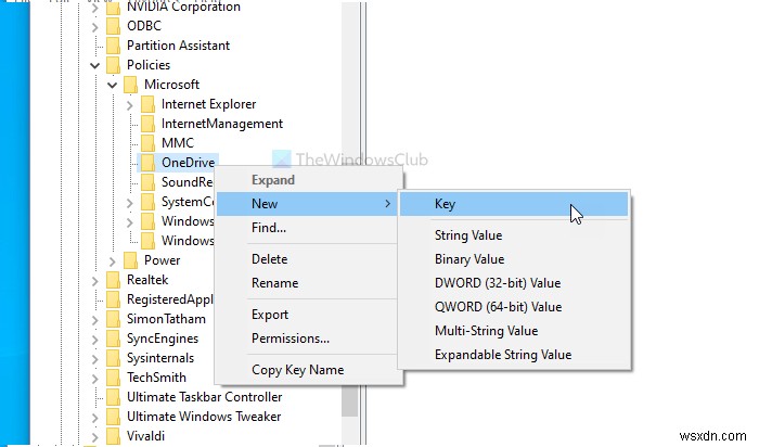 Windows 10でユーザーがOneDriveフォルダーの場所を変更できないようにする2つの方法