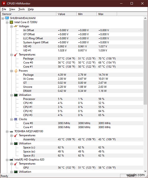 HWMonitorとは?Windows 10でハードウェアの状態を監視する方法