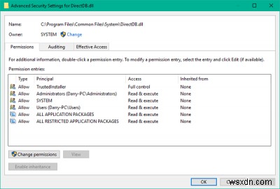 Windows 11/10でTrustedInstallerを所有者として復元し、アクセス許可をデフォルトに戻す方法