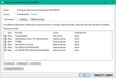 Windows 11/10でTrustedInstallerを所有者として復元し、アクセス許可をデフォルトに戻す方法