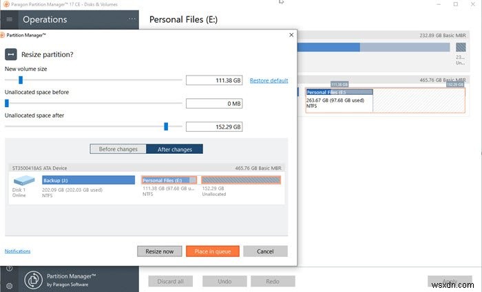 Paragon Partition Manager Free Edition(無料版)の使い方|Windows 10対応のパーティション管理・サイズ変更ソフト